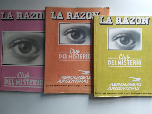 Club Del Misterio: Lote X 3 Libros 