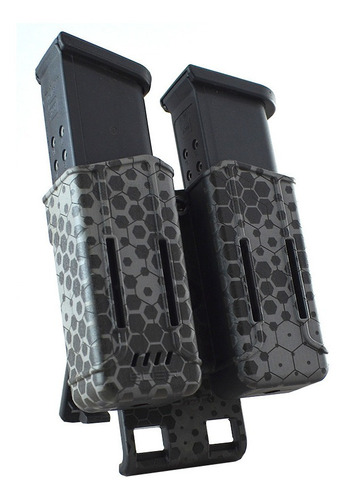 Portacargador Doble Polimero Boer® Beretta Glock Cz Hexagon