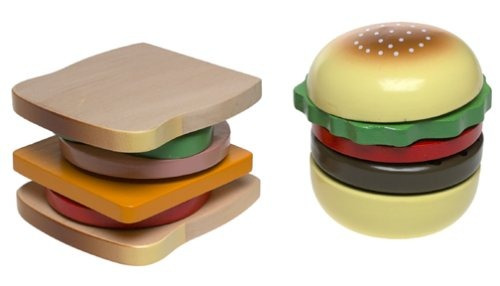 Melissa & Doug Madera Set Sandwich De Decisiones