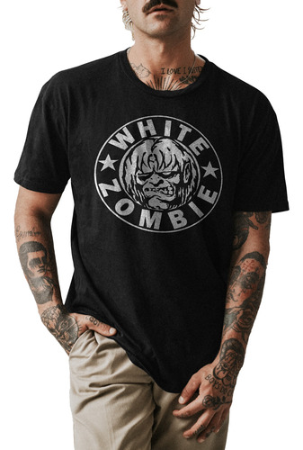 Polo Personalizado Banda White Zombie Heavy Metal 001