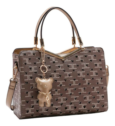 Bolsa Feminina Chenson Monograma Cristal