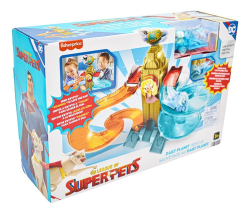 Dc League Of Super Pets Daily Planet Rescue Fisher Price