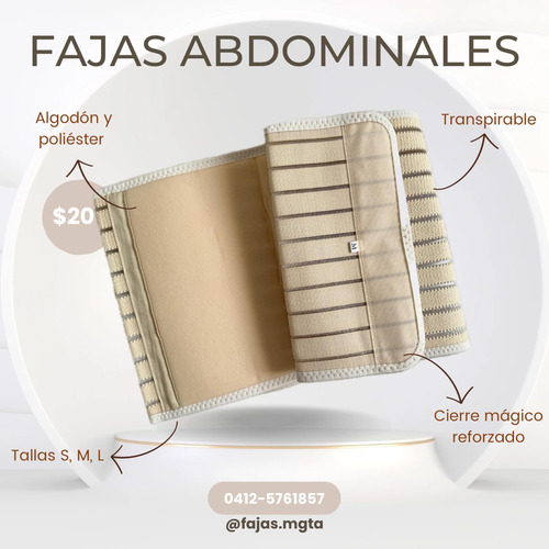 Venta Fajas Abdominales Postoperatorias Al Mayor Variedad