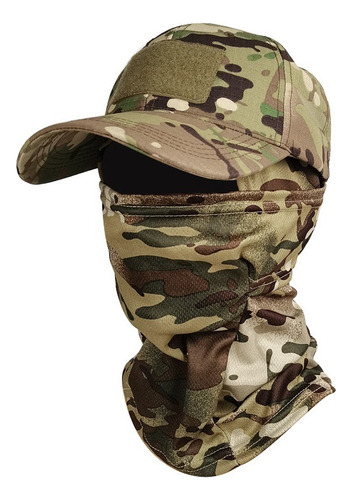 Hombres Sun Visera Gorra De Béisbol De Camuflaje Camping