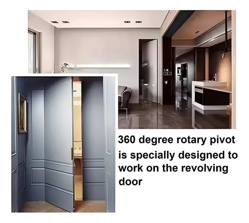Bisagras Para Puertas Giratoria De 360 Grados Pivote 8pz