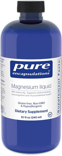 Magnesio Liquido 240ml Pure - mL a $1301