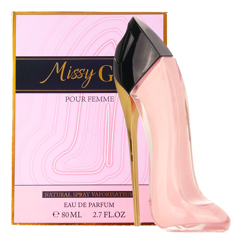 Perfume Para Mujer Missygg Zapatilla Colores Varios Edp 80ml