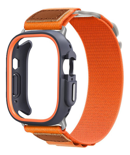 Funda Tpu Y Correa Alpina For Apple Watch Ultra 9 8 7 Se 6