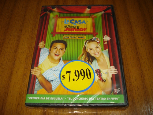 Dvd Disney Serie Infantil La Casa De Junior (nuevo Sellado) 