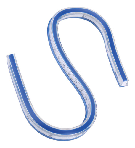 1 Pcs Curva De Plástico Flexible Regla De Regla Drawing