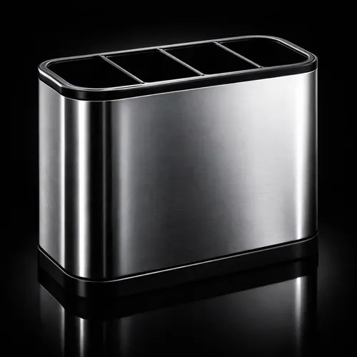 Maioli Escorredor Organizador De Talheres 4 Cavidades Inox Pia Me...
