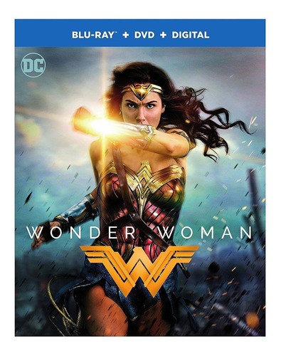 Blu Ray Wonder Woman Mujer Maravilla Dvd  Marvel Dc