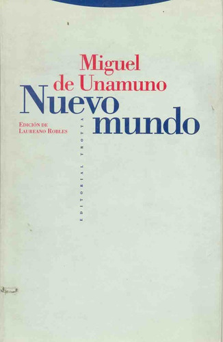 Nuevo Mundo - Miguel De Unamuno