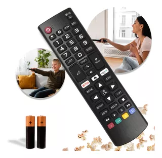 Controle Remoto Universal Para Smart Tv LG Netflix Prime