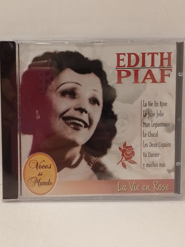 Edith Piaf La Vie En Rose Cd Nuevo 