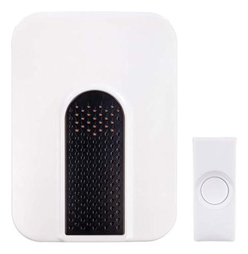 Wireless Basic White Plug-in Doorbell Kit