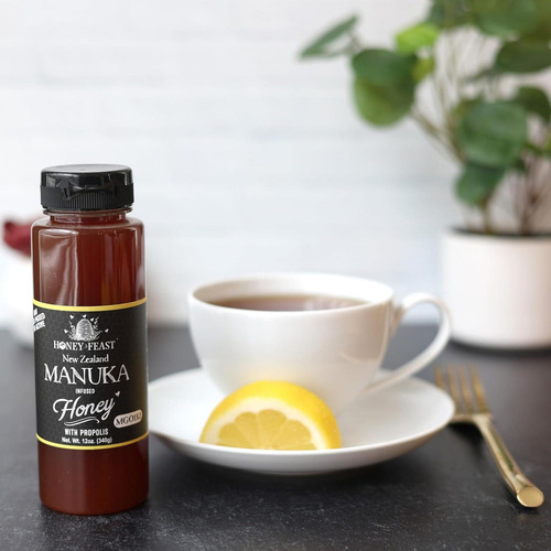 Miel De Manuka Cruda Honey Feast 340g Infundida Con