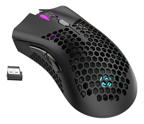 Mouse Gamer Inalambrico Recargable K-snake Bm600