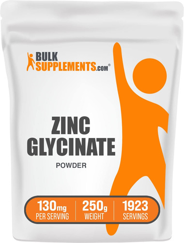 Suplementos Polvo De Glicinato De Zinc - - g a $692