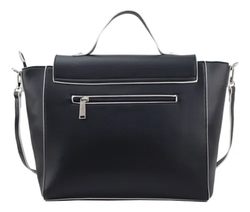 Cartera Dama Bolso Lima Gabine Broche Cuero Sint tico