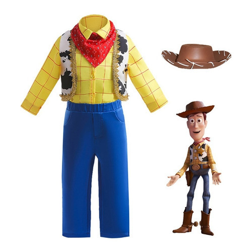 Fantástico Vestido De Cosplay Toy Story Woody Desempenho