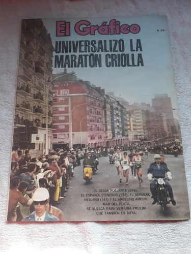 El Grafico N° 2362 - 13 Enero 1965 - Maraton Mar Del Plata