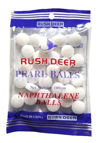 Naftalina Neptalina 5 Bolsas 100gr Repelente Rush Deer