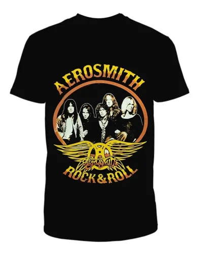 Camiseta aerosmith hombre deals