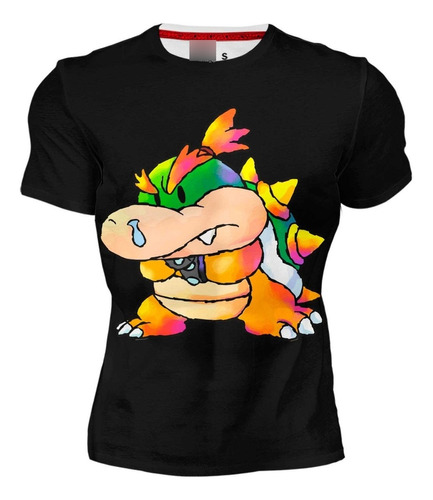 Playera Full Print Traje Disfraz Browser Super Mario