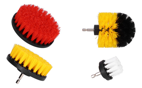 Kit De Brochas Perforadoras Eléctricas Con Accesorios De 4 P