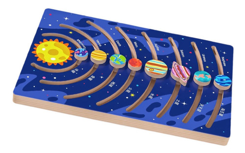 Rompecabezas , Planetas, Solar, Juguete, Actividades