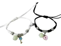 Comprar Pulseras Para Pareja \u002F Candado Llave\u002F Brilla En La Oscuridad