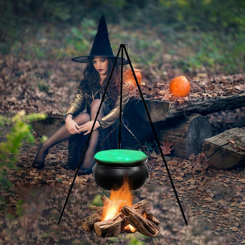 Decoración De Halloween, Olla De Brujas, Caldero De Brujas C
