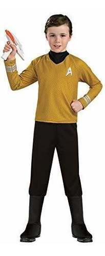 Disfraz Niño - Disfraz De Capitán Kirk De Star Trek A La Osc