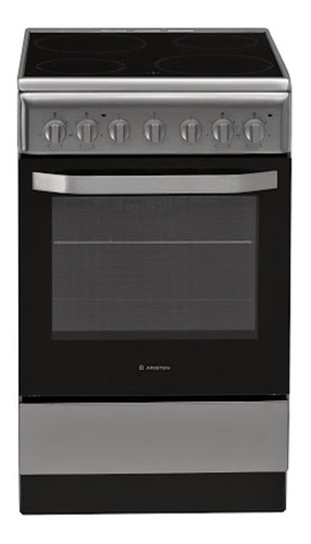 Cocina Ariston As5v5pm Eléctrica 4 Hornallas Inox 64l Cts