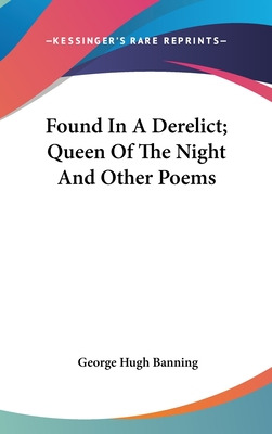 Libro Found In A Derelict; Queen Of The Night And Other P...