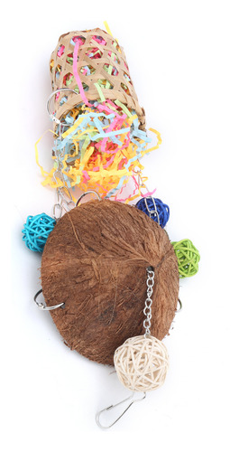 Pelota De Vid Colgada Colgada De Pájaros Con Cáscara De Coco