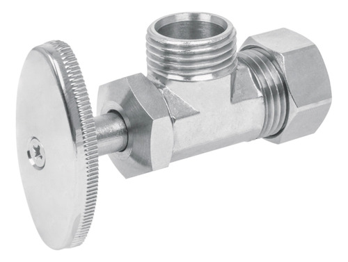 Llave Angular Compresion Tipo Barril 1/2  X 1/2   Yd0187 Yar