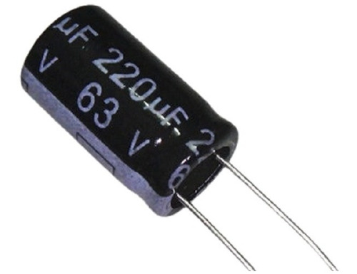 Condensador Electrolitico 220µf  63v 220uf 63v  105c°     Gp