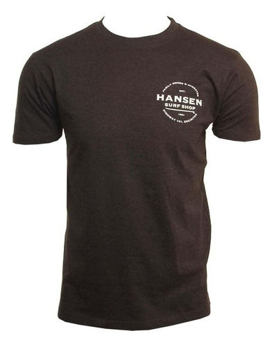 Hansen Surfboards Polera De Surf Para Hombre, Manga Corta,