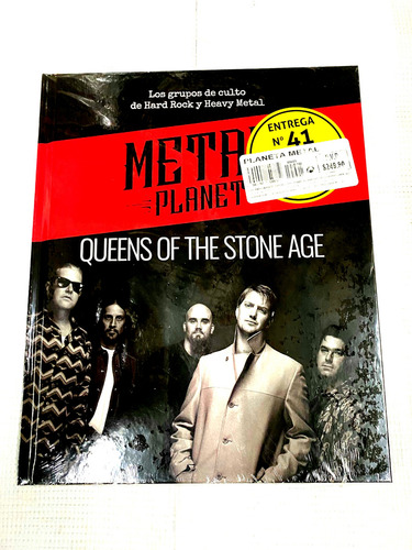 Metal Planet: Queens Of The Stone Age, De El Hard Rock. Musical, Vol. 41. Editorial Salvat, Tapa Dura, Edición De Lujo Ilustrado En Español, 2025