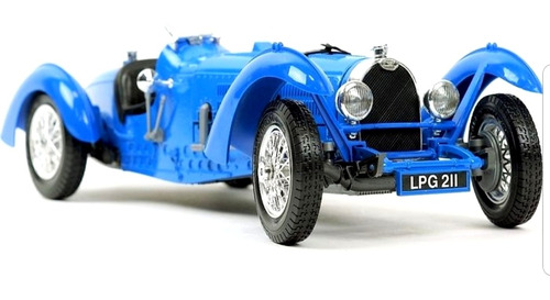 Bugatti Tipo 59 De 1934,esc. 1/18 De 25 Cm. Metal,nuevo.