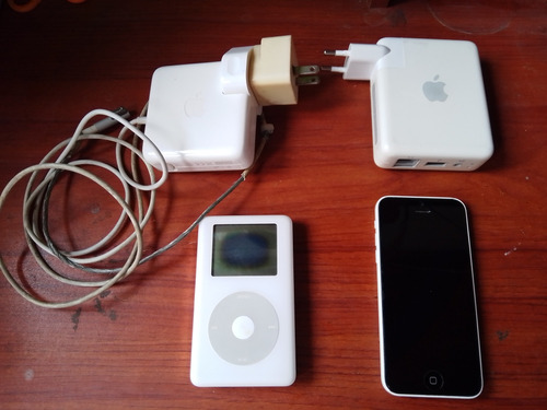 Vendo iPod, Iphone5 Para Repuesto Y Dos Cargadores Apple 