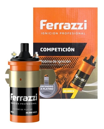 Bobina Ferrazzi Competicion 40.000 V. Encendido A Platino