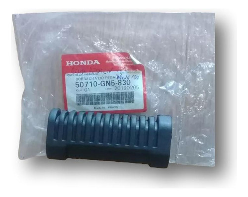 Goma Pedalin Trasero Honda Wave 100 Original Qr Parts