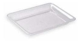 Bandeja Transparente Para Servir De Plástico, 10 X 8