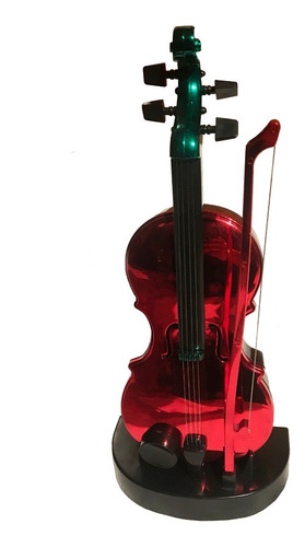 Adorno Navideño 2019 Violin De Colección Con Musica +
