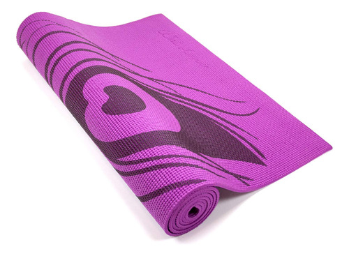 Wai Lana De Yoga Y Pilates Mat, Pluma De Pavo Real (prpura)