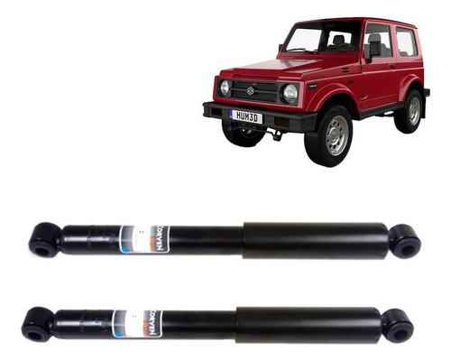 Par Amortiguadores Traseros Para Suzuki Samurai 1988 1996