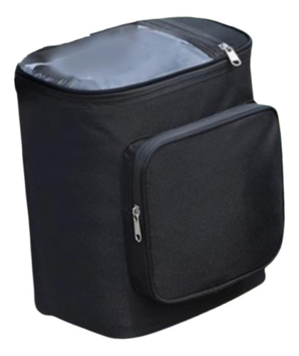 Bolsa De Almacenamiento Frontal Bolsa Transparente Negra